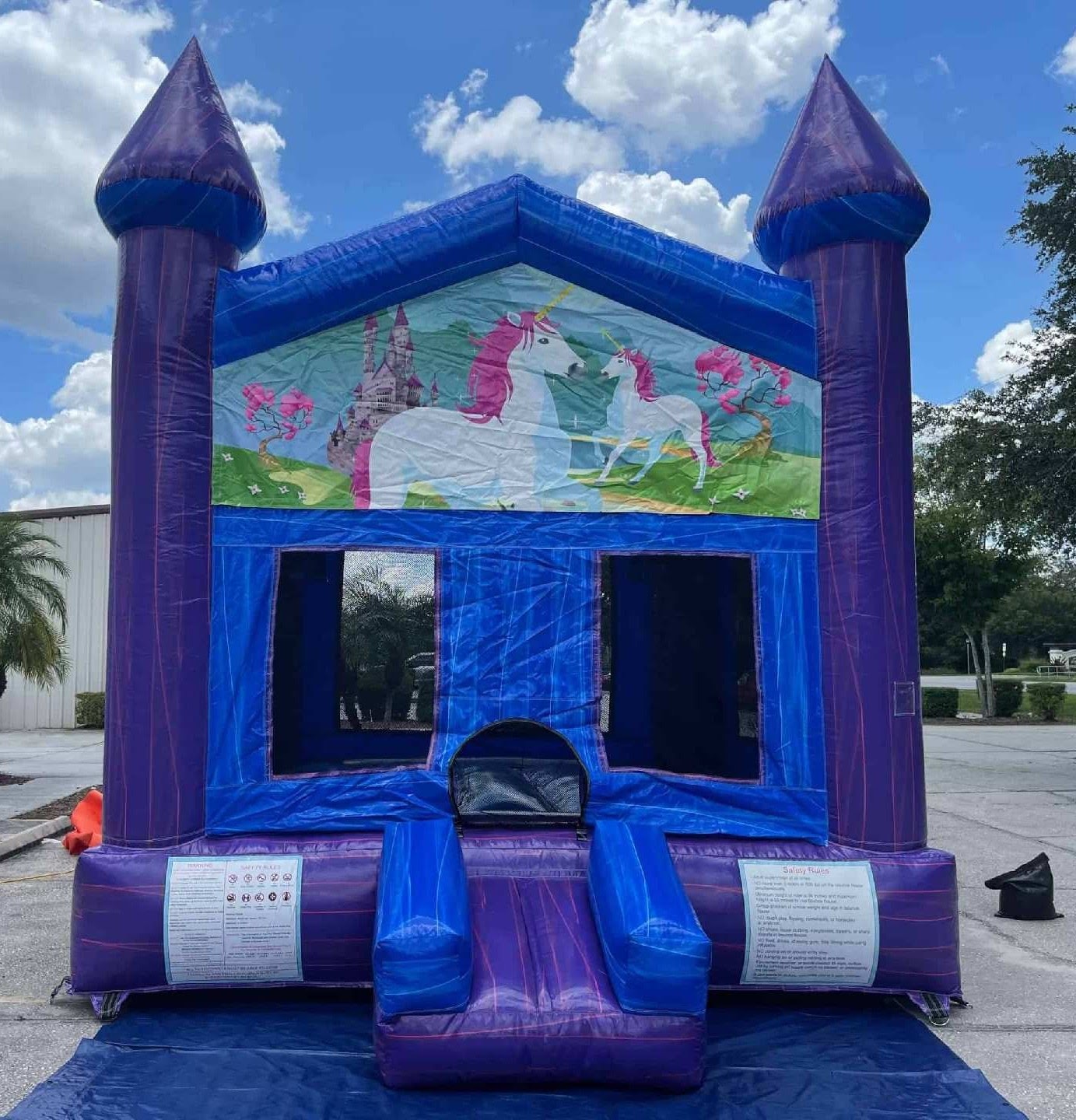 Unicorn bounce House