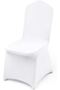 Folding Chair Covers-White