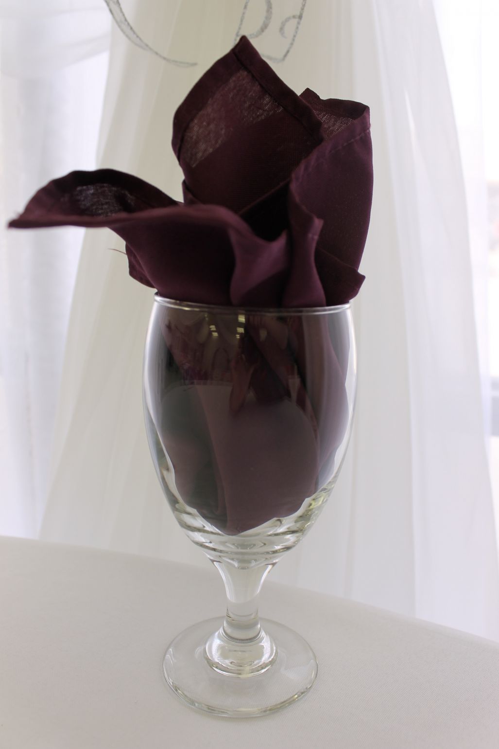 Plum Poly 20x20 Napkin