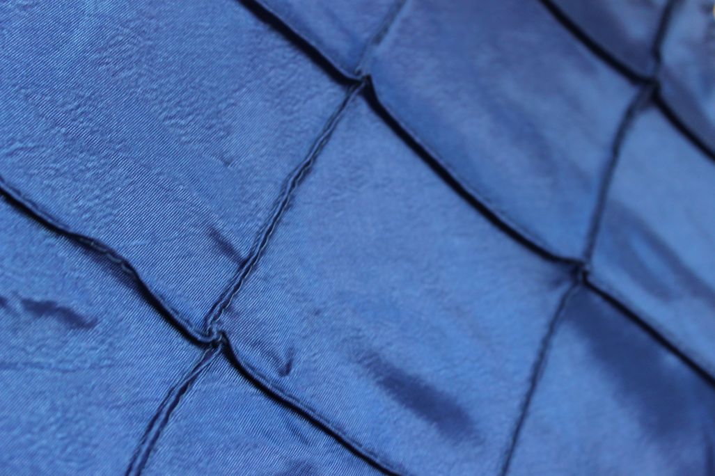 Royal Blue Pintuck Chair Sash