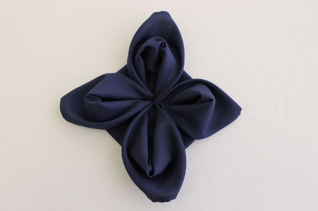 Navy Blue Poly 20x20 Napkin