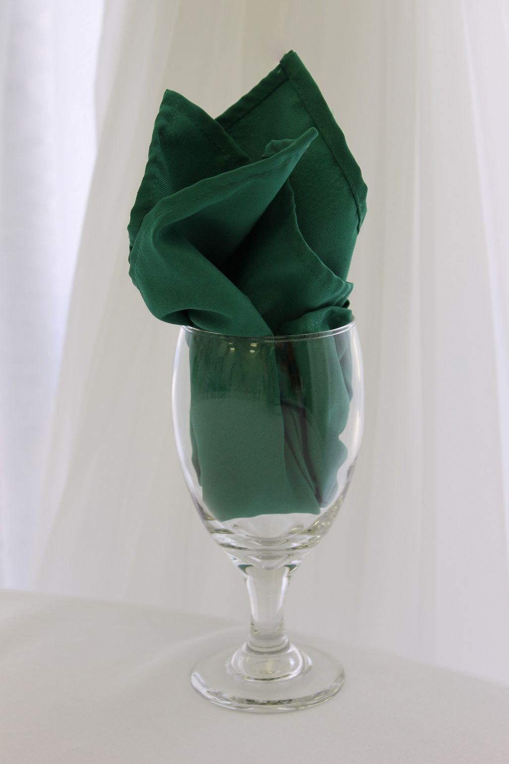 Emerald Green Poly 20x20 Napkin