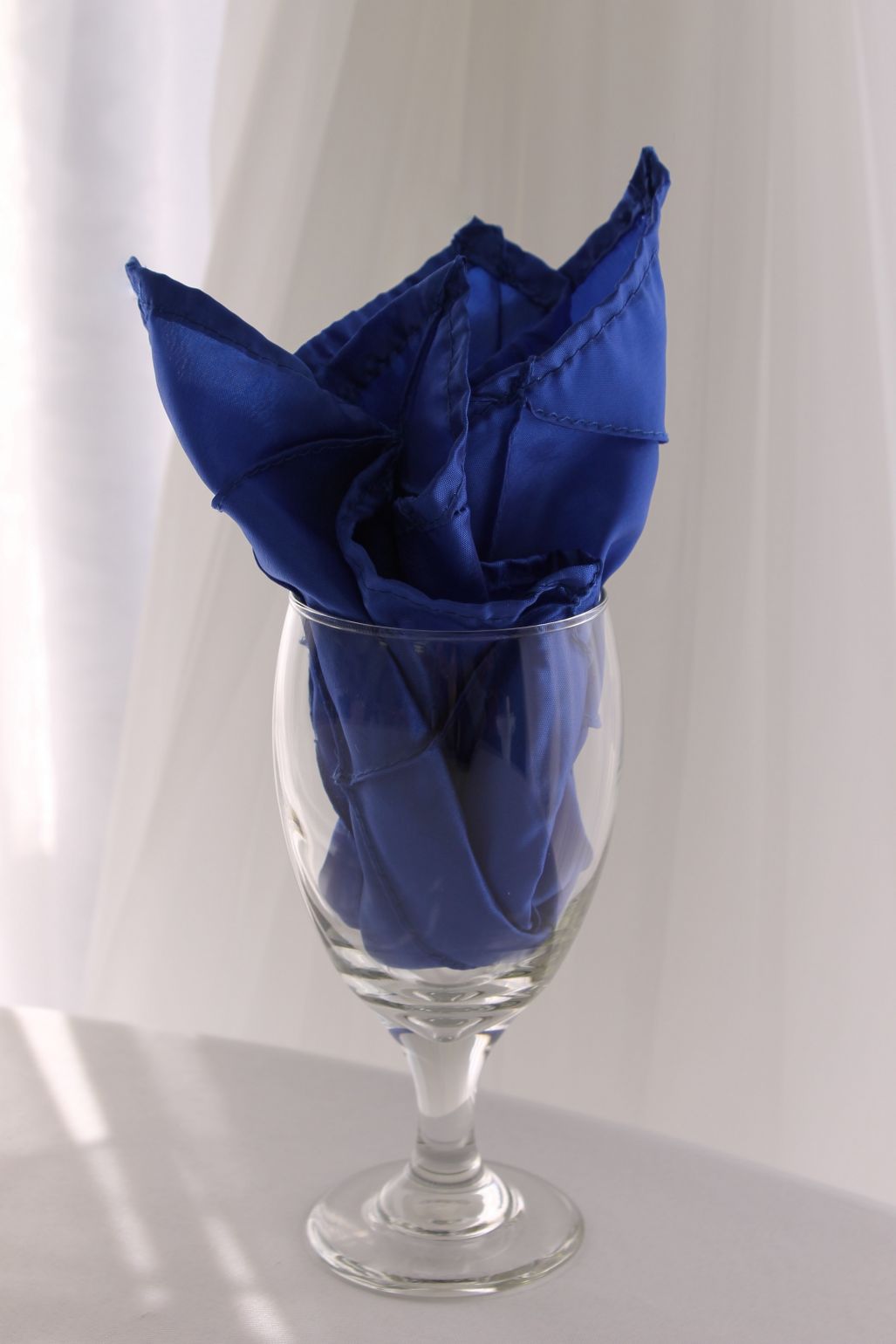 Royal Blue Pintuck 20x20 Napkin