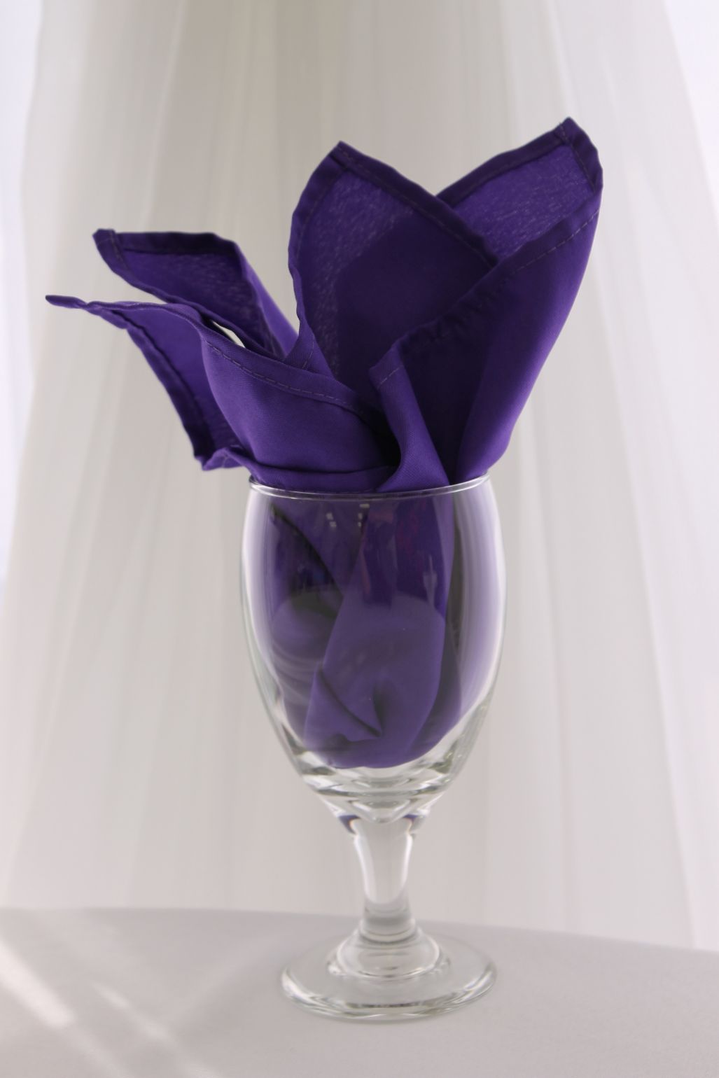 Purple Poly 20x20 Napkin