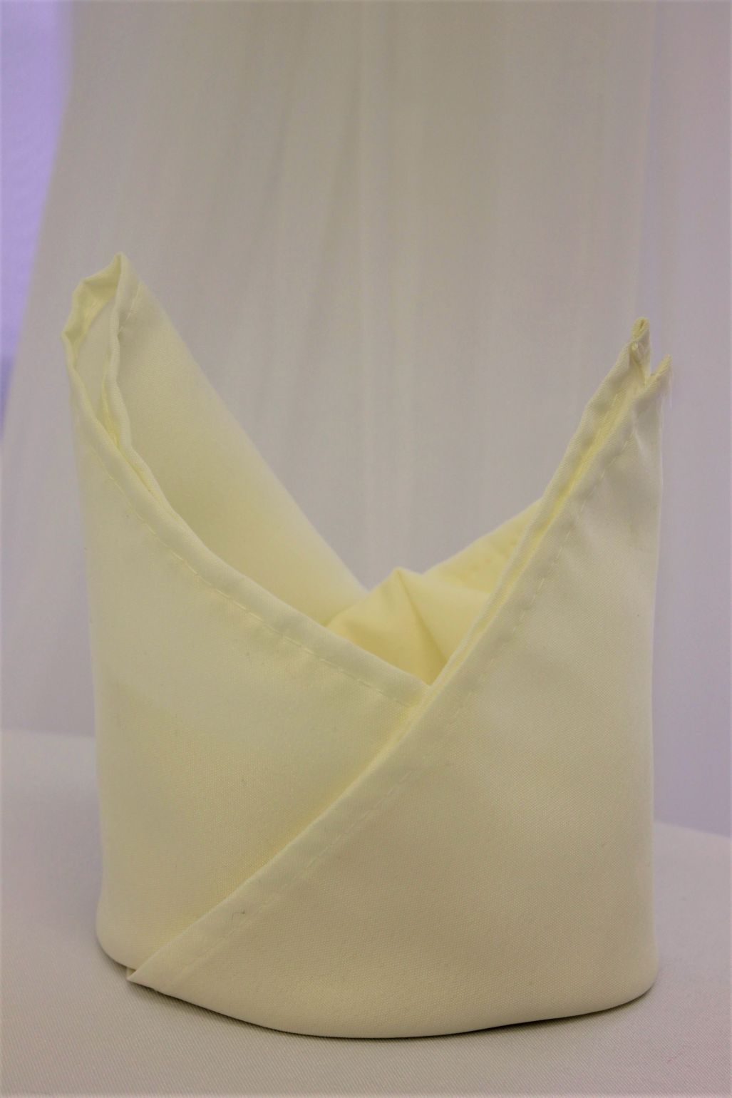 Ivory Poly 20x20 Napkin