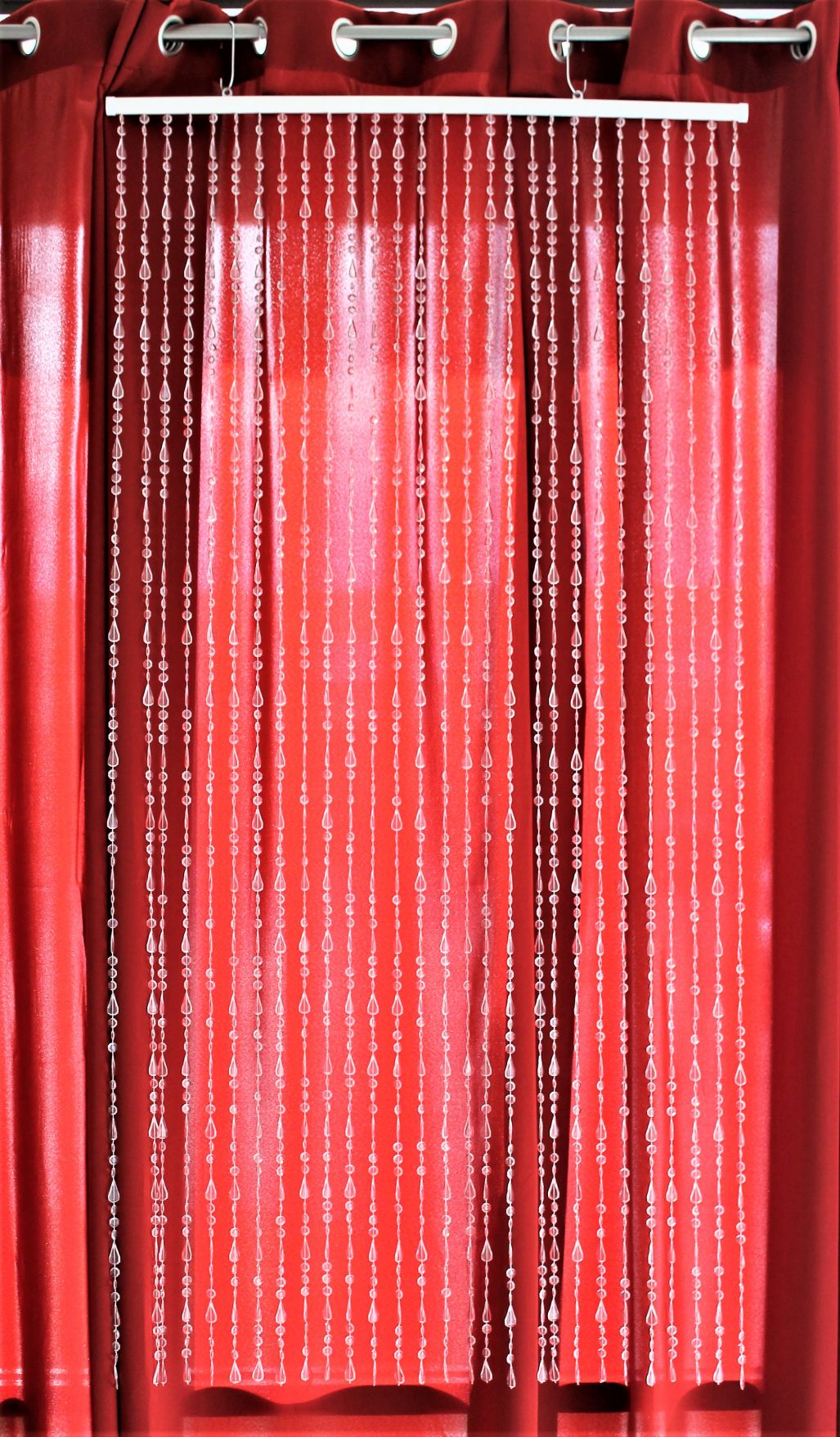 Crystal Curtain Swag