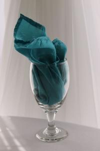 Turquoise Crinkle 20x20 Napkin
