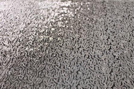 Silver Sequin 72" Square Overlay