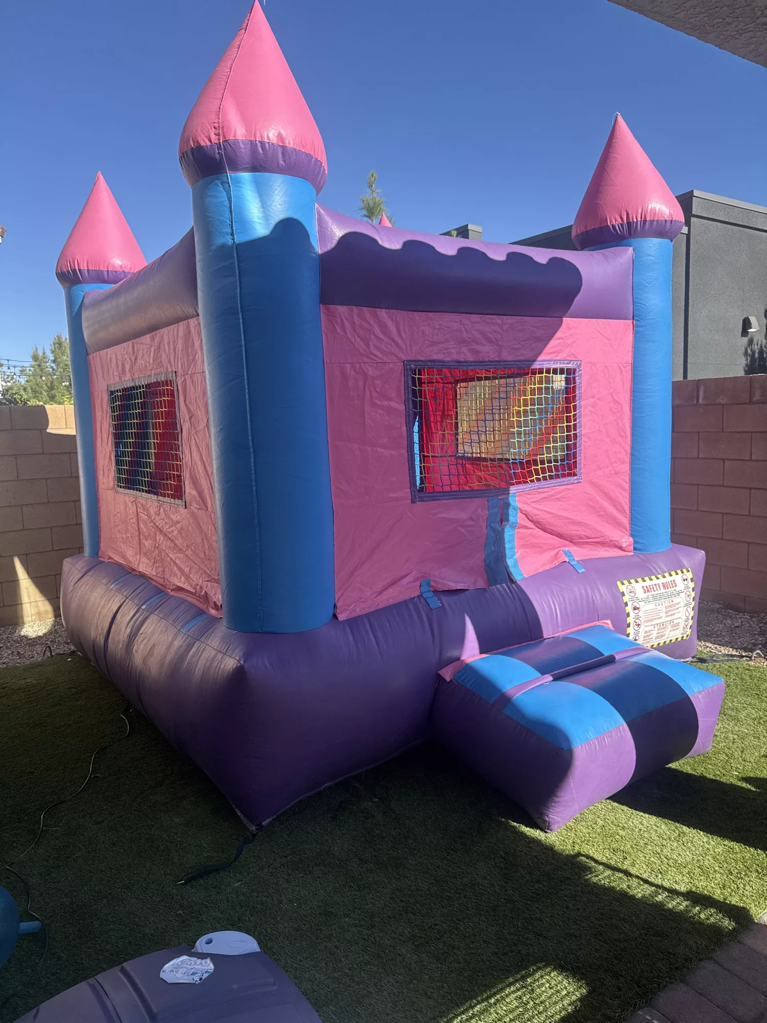 10x10 Princess Castle Bounce House
