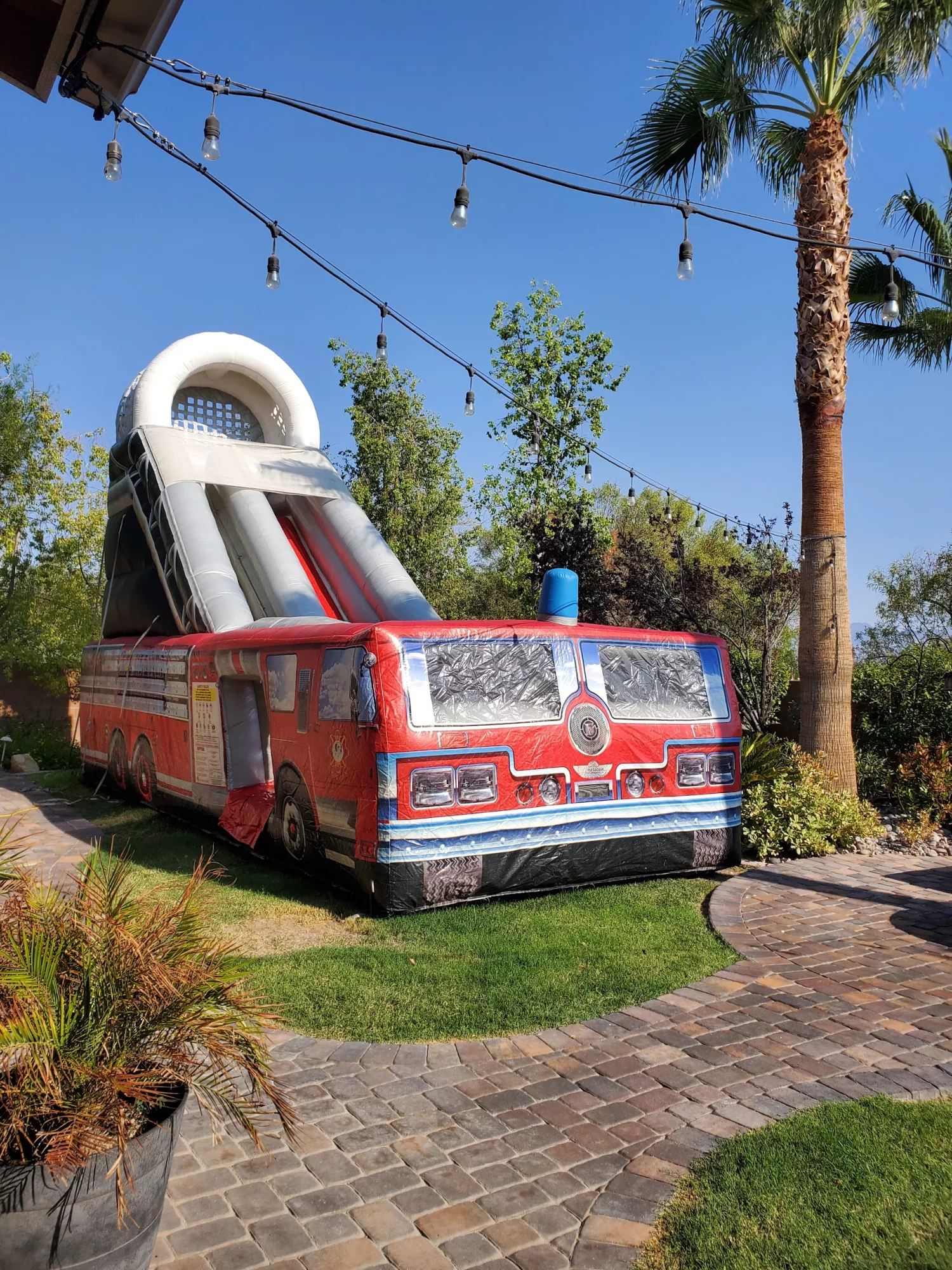 21' Fire Truck Slide - DRY ONLY
