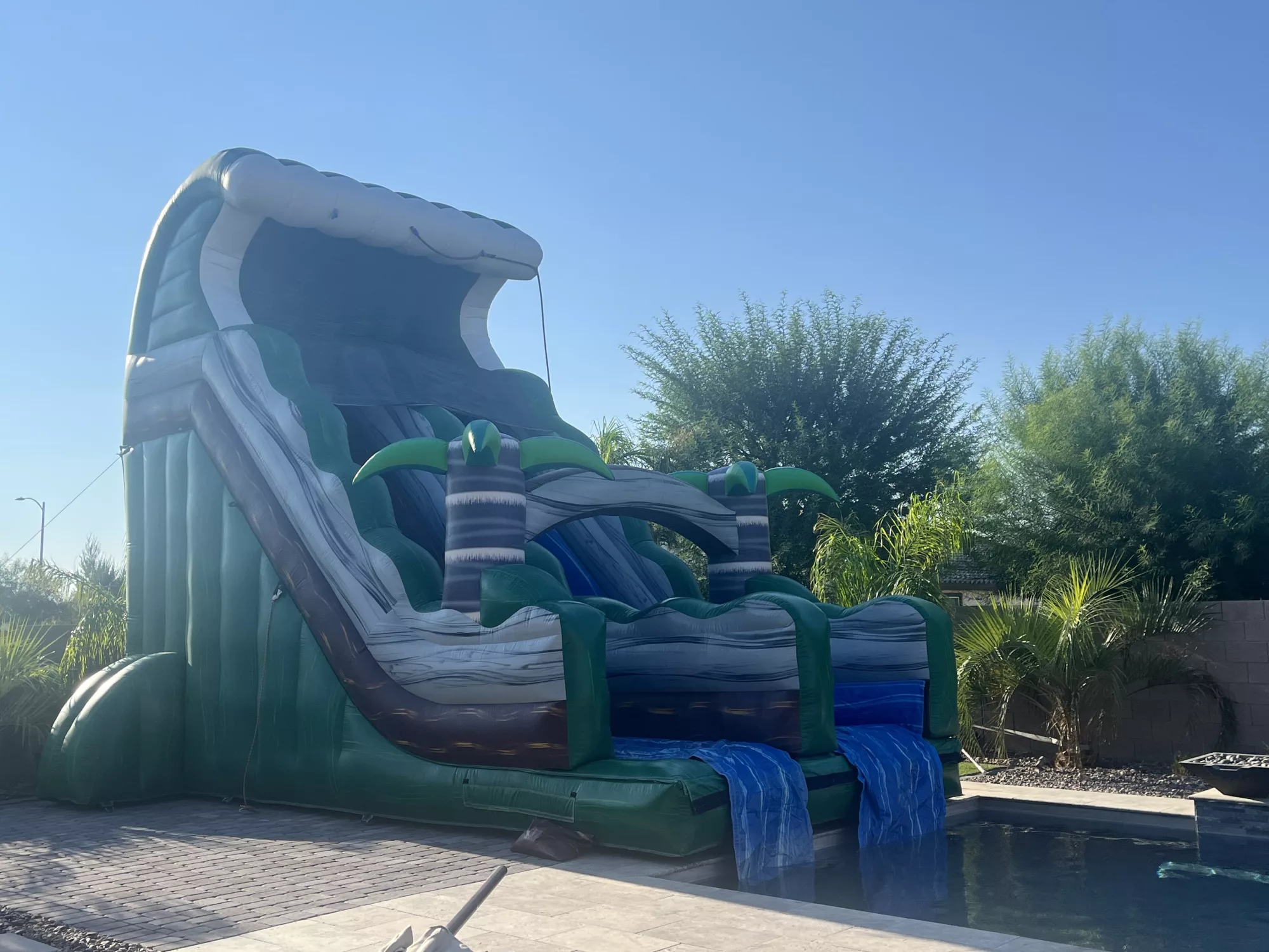 21' Tropical Crush Water Slide (Wet $359)
