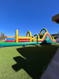 61' Go Course Dual Lane Obstacle Course