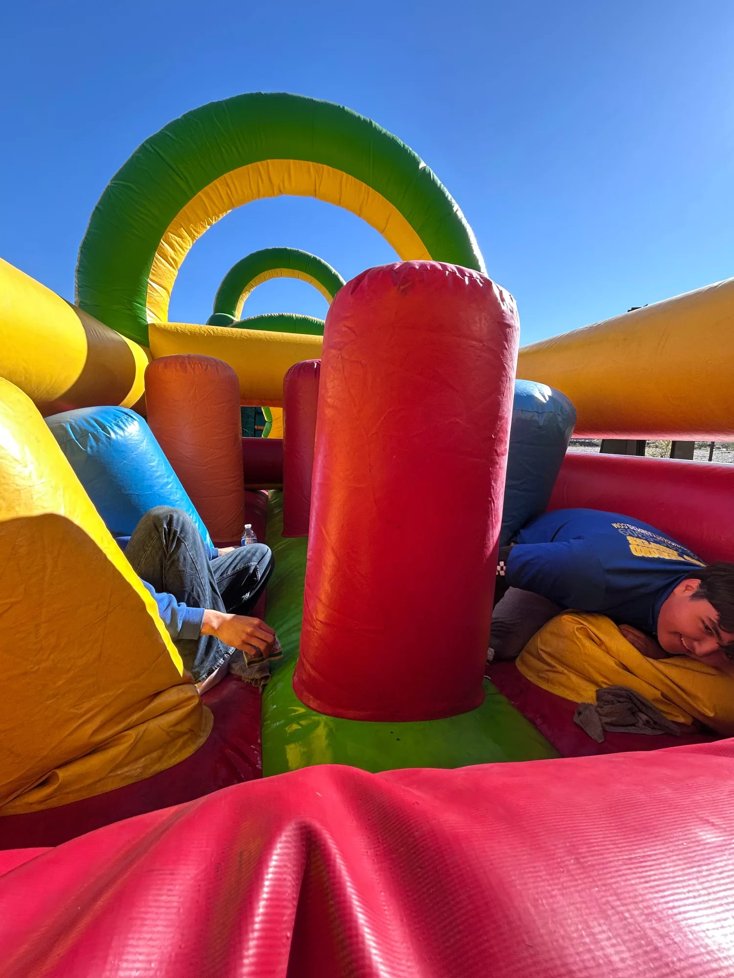 61' Go Course Dual Lane Obstacle Course