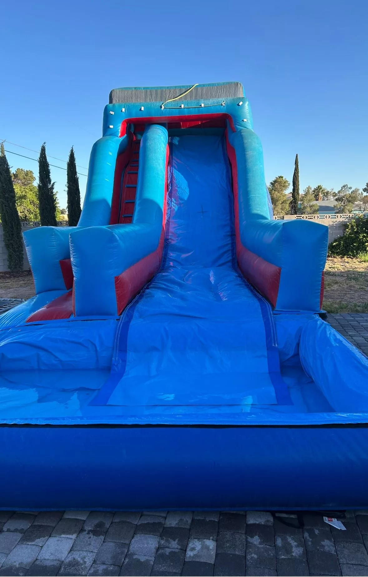 23' Double Drop Water Slide Rental (Wet $369)