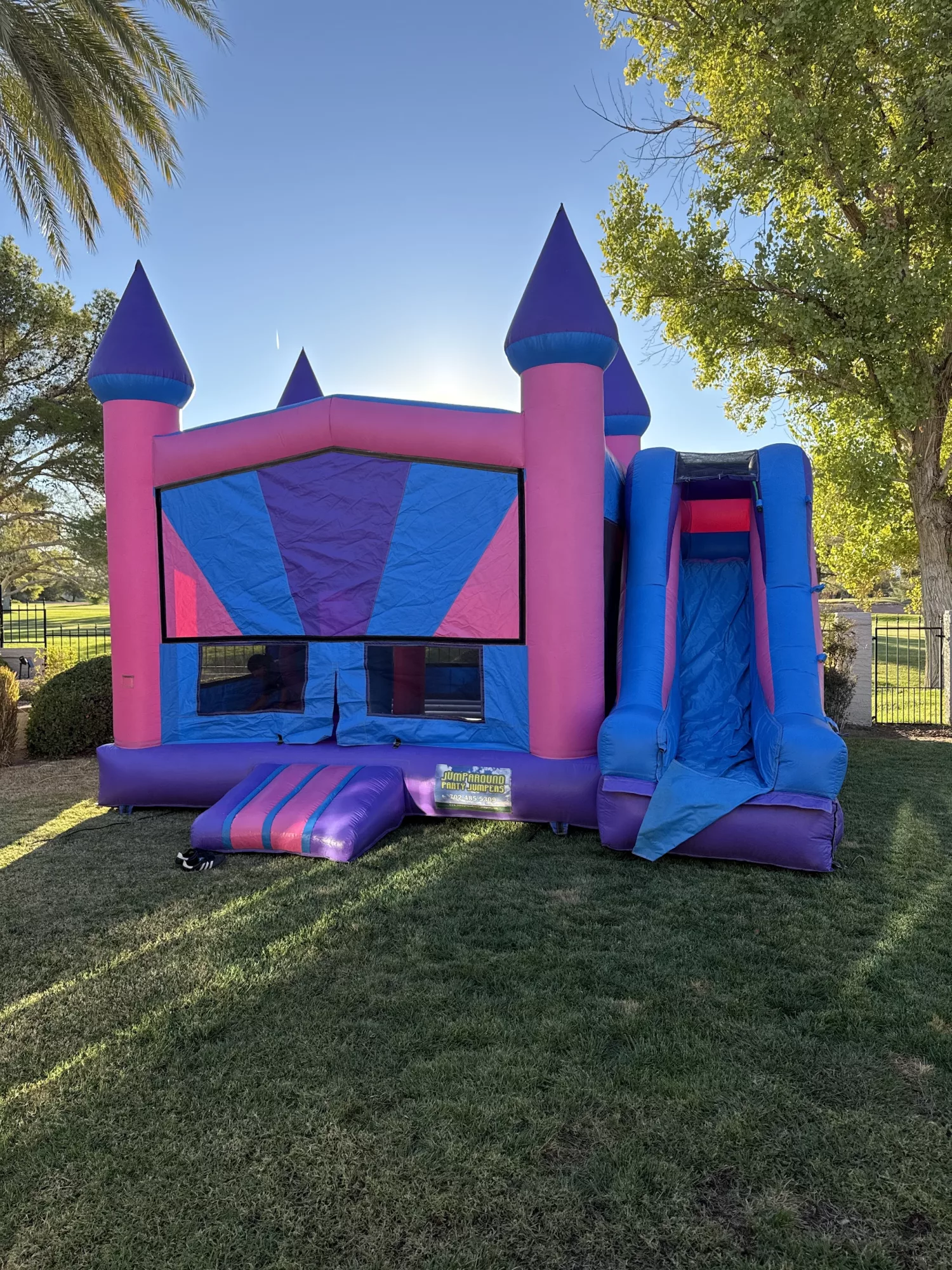 5-in-1 Princess Castle Bounce House Combo (Wet or Dry) (Wet $289)