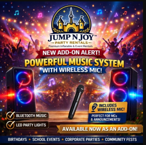 Speaker with Stand & Mic