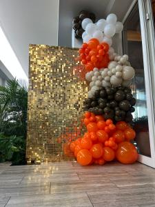 The Gold Sequin Wall