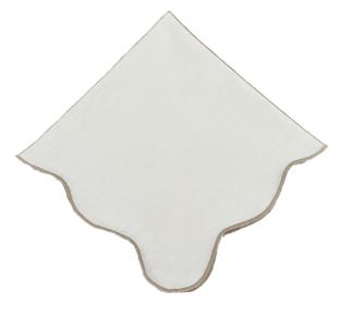The Mira: Scalloped Napkin