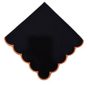 The Elva: Scalloped Cotton Napkin