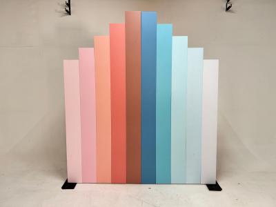 The Marais: Multicolour Panelled Wall