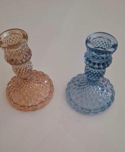 The Solenne: Glass Candlestick Holder