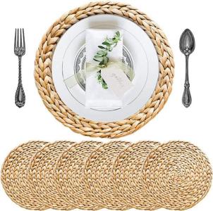ZPC Round Woven Boho Placemat