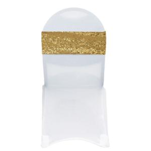 ZPC Sequin Chair Bands - Gold