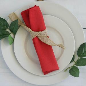 ZPC Polyester Napkin - Red