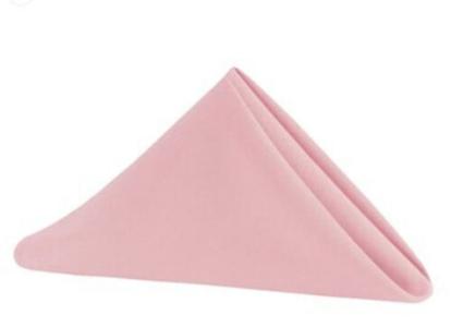 ZPC Polyester Napkin - Dusty Rose