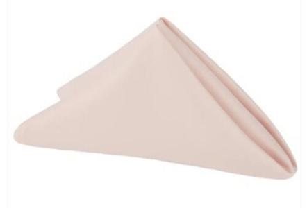 ZPC Lamour Satin Napkin - Blush
