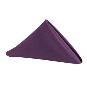 ZPC Satin Napkin - Plum Purple