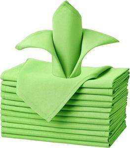 ZPC Polyester Napkin - Apple Green