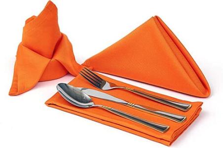 ZPC Polyester Napkin - Orange