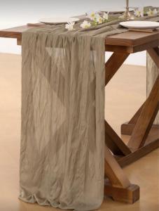 The Whisper: Table Runner - Mocha