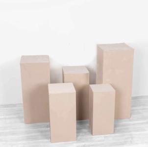 Square Wooden Plinth