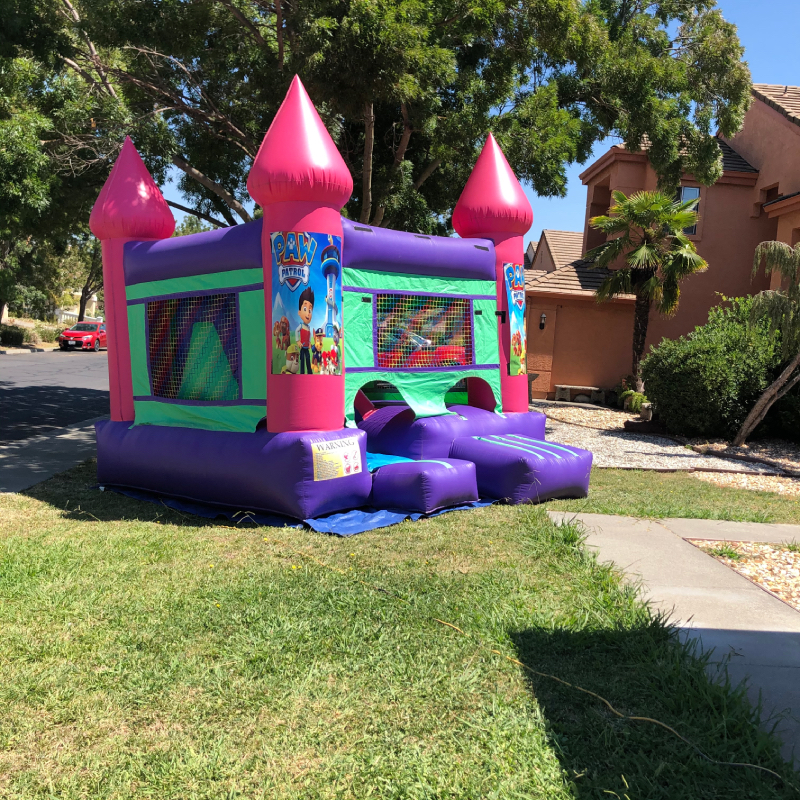Purple Castle 4 in 1 Combo Jumper