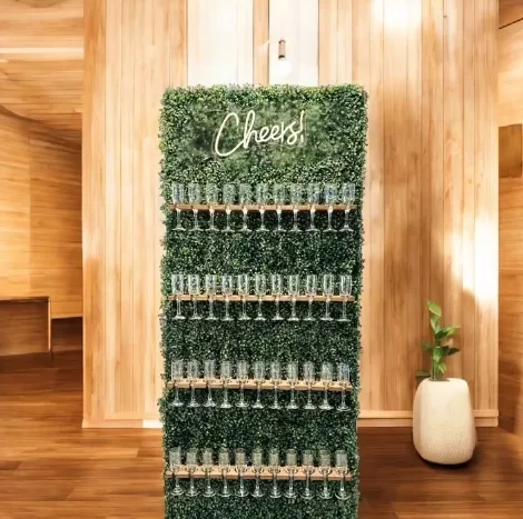 Champagne Wall & Tower