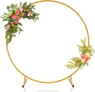 Gold Round Ring Arch