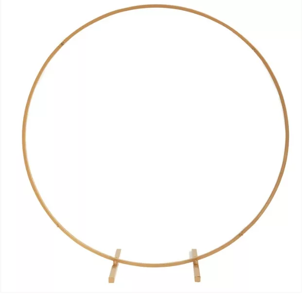 Gold Single Hoop Centerpiece
