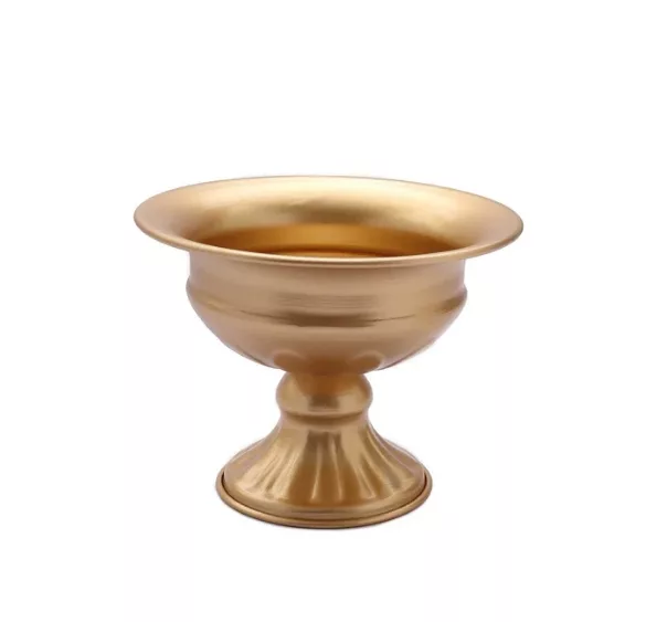 Petite Gold Flower Holder (6.25" Diameter)