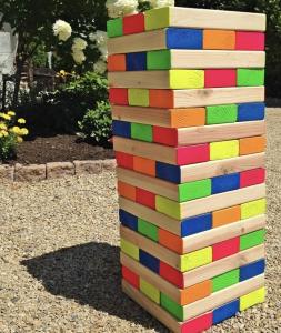 Giant Backyard Jenga