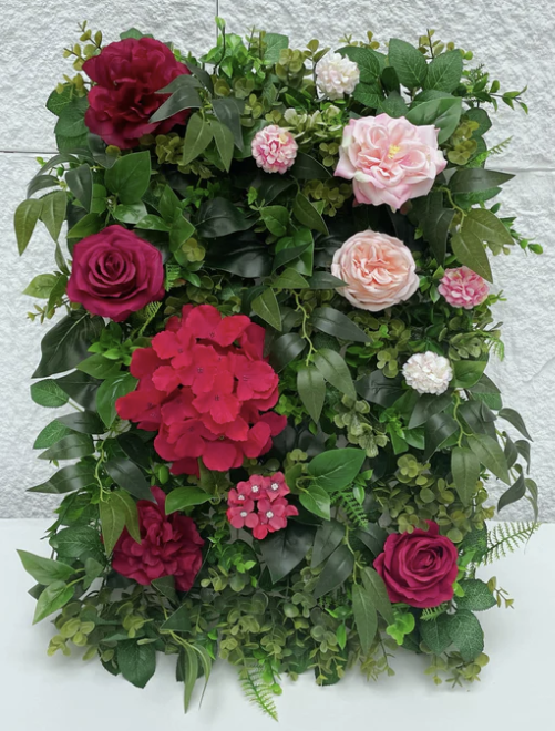 The Vickie Floral Wall 8ft