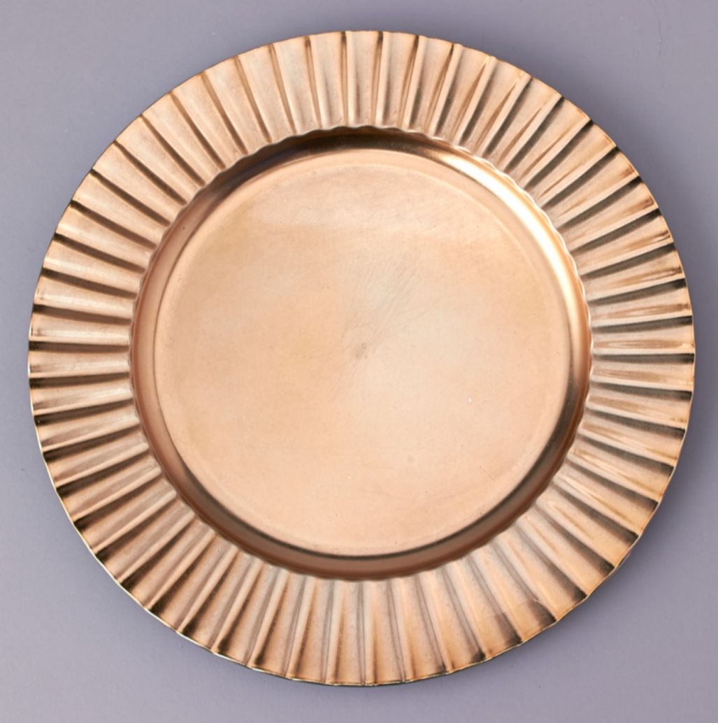 Rose Gold Charger