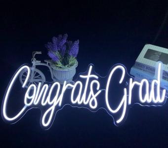Congrats Grad Neon Sign