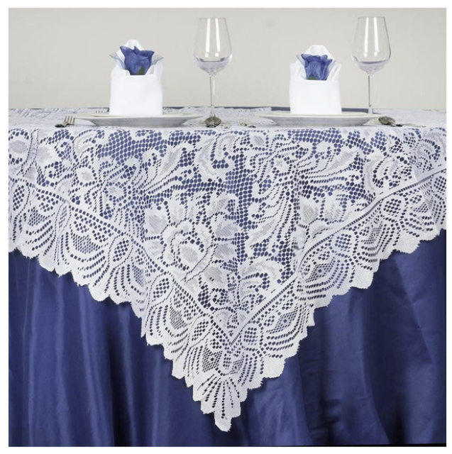 54x54" Lace Table Overlay