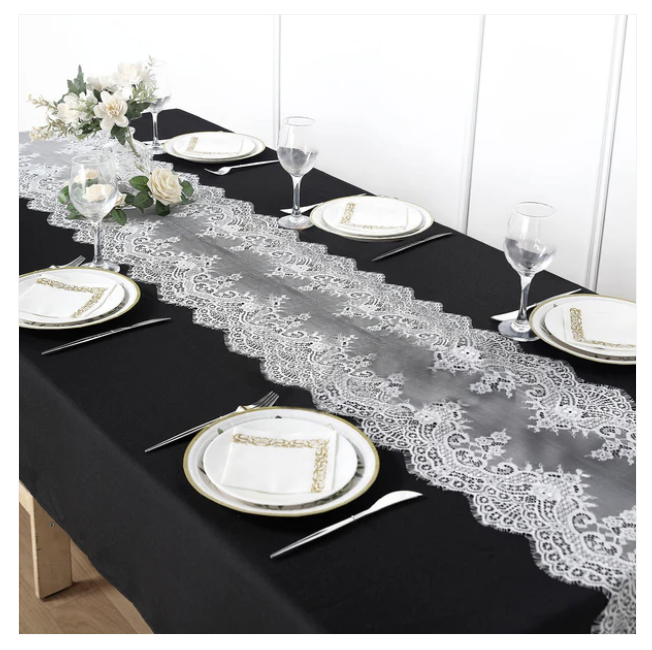 15" x 117" Vintage Lace Runner