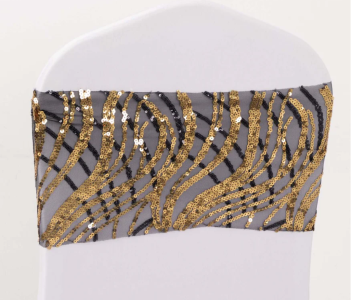 Sequin Chair Bands