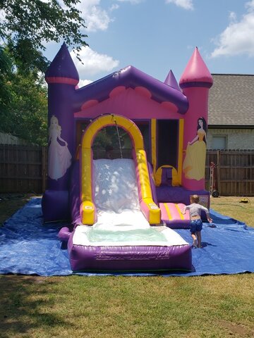 Princess Combo Bouncer with Slide