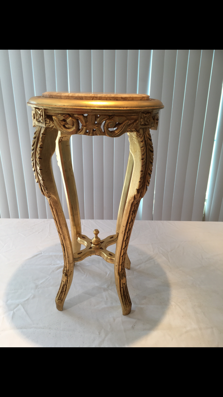 Gold Pedestals