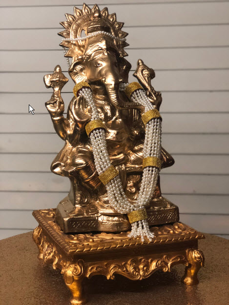 Lord Ganesh Murti (Gold)